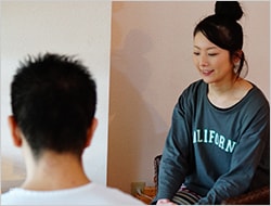 悪習慣への指導の写真