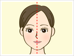 シンメトリーのイラスト